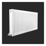 K-Rad Compact Horizontal Radiator, White, 500mm x 1800mm – Double Panel, Double Convector