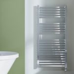 Towelrads Square Rail, chrome Straight, 800mm x 600mm (Electric)