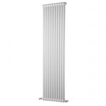 Delonghi 3 Column Vertical Radiator, White, 1800mm x 578mm