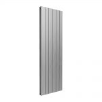 Reina Casina Vertical Aluminium Designer Radiator, Satin, 1800mm x 565mm – Double Panel