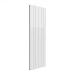 Reina Casina Vertical Aluminium Designer Radiator, White, 1800mm x 565mm – Double Panel