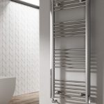 Reina Divale Towel Rail, Chrome, 800x530mm