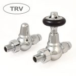 West Thermostatic Valves, Admiral, Chrome Straight
