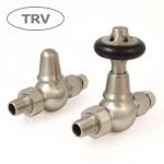 West Thermostatic Valves, Admiral, Satin Nickel Straight – 10mm