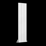 Nordic Alpha Aluminium Designer Vertical Radiator, Matt White, 1800mm x 356mm