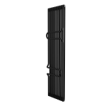 Trade Direct Aspect 2 Column Vertical Radiator, Black, 1800mm x 460mm