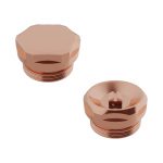 Trade Direct Bleed Valve and Blanking Plug Pack, Copper