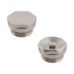 Trade Direct Bleed Valve and Blanking Plug Pack, Satin Nickel