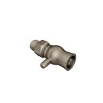 Trade Direct Bleed Valve for Cast Iron Radiators, Natural Pewter