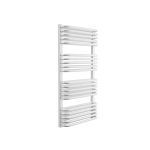 Trade Direct Radius Towel Rail, White, 1000x500mm