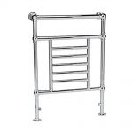 Trade Direct Durham Traditional Towel Rail, Chrome, 963x673mm (Electric)