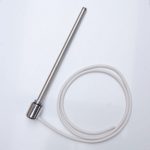 West Electric element 100W with 1.2m cable & white/chrome cap