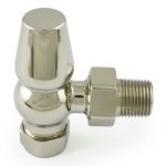 West Lock-Shield ONLY – Polished Nickel Angled – 10mm