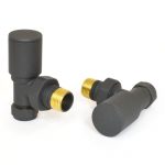 West Manual Valves, Milan, Anthracite Angled  – 10mm