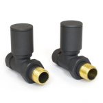 West Manual Valves, Milan, Anthracite Straight – 10mm