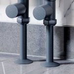 Trade Direct Anthracite Pipe Covers 130mm (pair)