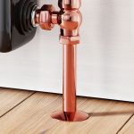 Trade Direct Copper Pipe Covers 130mm (pair)