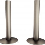 Trade Direct Natural Pewter Pipe Covers 130mm (pair)