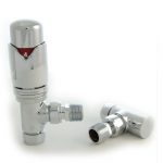 West Thermostatic Valves, Realm, Chrome Angled – 10mm