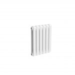 Reina Coneva Modern Column Horizontal Radiator, White, 550mm x 440mm – Double Panel