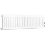 K-Rad Compact Horizontal Radiator, White, 300mm x 1000mm – Double Panel, Double Convector