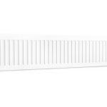 K-Rad Compact Horizontal Radiator, White, 300mm x 1400mm – Double Panel, Double Convector