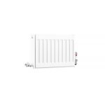 K-Rad Compact Horizontal Radiator, White, 300mm x 400mm – Double Panel, Double Convector