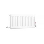 K-Rad Compact Horizontal Radiator, White, 300mm x 600mm – Double Panel, Double Convector