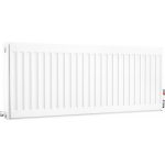 K-Rad Compact Horizontal Radiator, White, 400mm x 1000mm – Double Panel, Double Convector