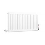 K-Rad Compact Horizontal Radiator, White, 400mm x 700mm – Double Panel, Double Convector
