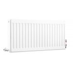 K-Rad Compact Horizontal Radiator, White, 400mm x 800mm – Double Panel, Double Convector