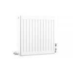 K-Rad Compact Horizontal Radiator, White, 500mm x 500mm – Double Panel, Double Convector