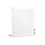 K-Rad Compact Horizontal Radiator, White, 600mm x 500mm – Double Panel, Double Convector