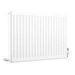 K-Rad Compact Horizontal Radiator, White, 600mm x 800mm – Double Panel, Double Convector