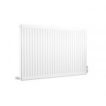 K-Rad Compact Horizontal Radiator, White, 750mm x 1100mm – Double Panel, Double Convector