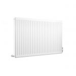K-Rad Compact Horizontal Radiator, White, 750mm x 1200mm – Double Panel, Double Convector