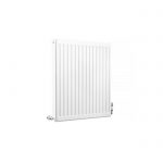K-Rad Compact Horizontal Radiator, White, 750mm x 600mm – Double Panel, Double Convector
