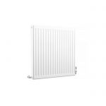 K-Rad Compact Horizontal Radiator, White, 750mm x 700mm – Double Panel, Double Convector