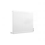 K-Rad Compact Horizontal Radiator, White, 750mm x 800mm – Double Panel, Double Convector