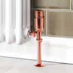 Trade Direct Thermostatic Valves, Modern, Copper Angled