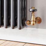 Trade Direct Thermostatic Valves, Traditional, Antique Brass Corner