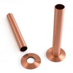 West Brushed Copper Sleeving Kit 130mm (pair)