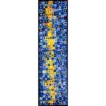MODERNIST STAINED-GLASS RUNNER 3