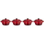 MINI COCOTTE 10 SET Cerise