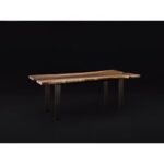 Tables with glass or iron insert