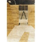 Atelier Gold Beige jute rug