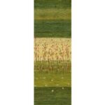 FLORA AND MYTHICAL FAUNA ON STRIPES 4 RUNNER